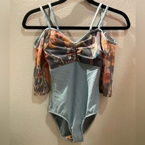 Blue Quarter Sleeve Elevé